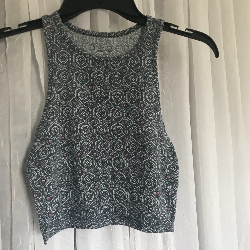 Halter crop top with a cute Design